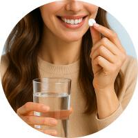 Take with water